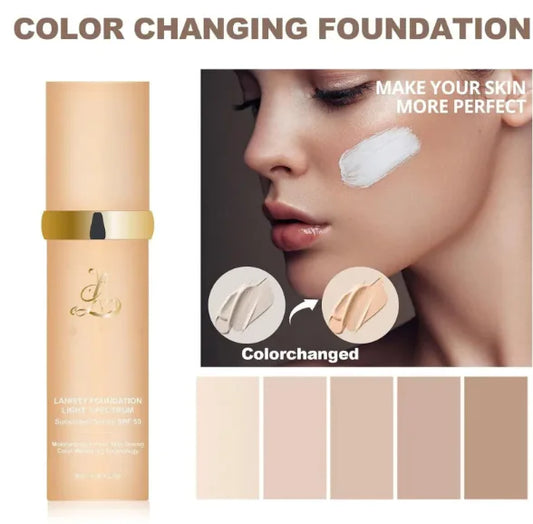 Color-Changing Moisturizing Concealer Foundation Solveify