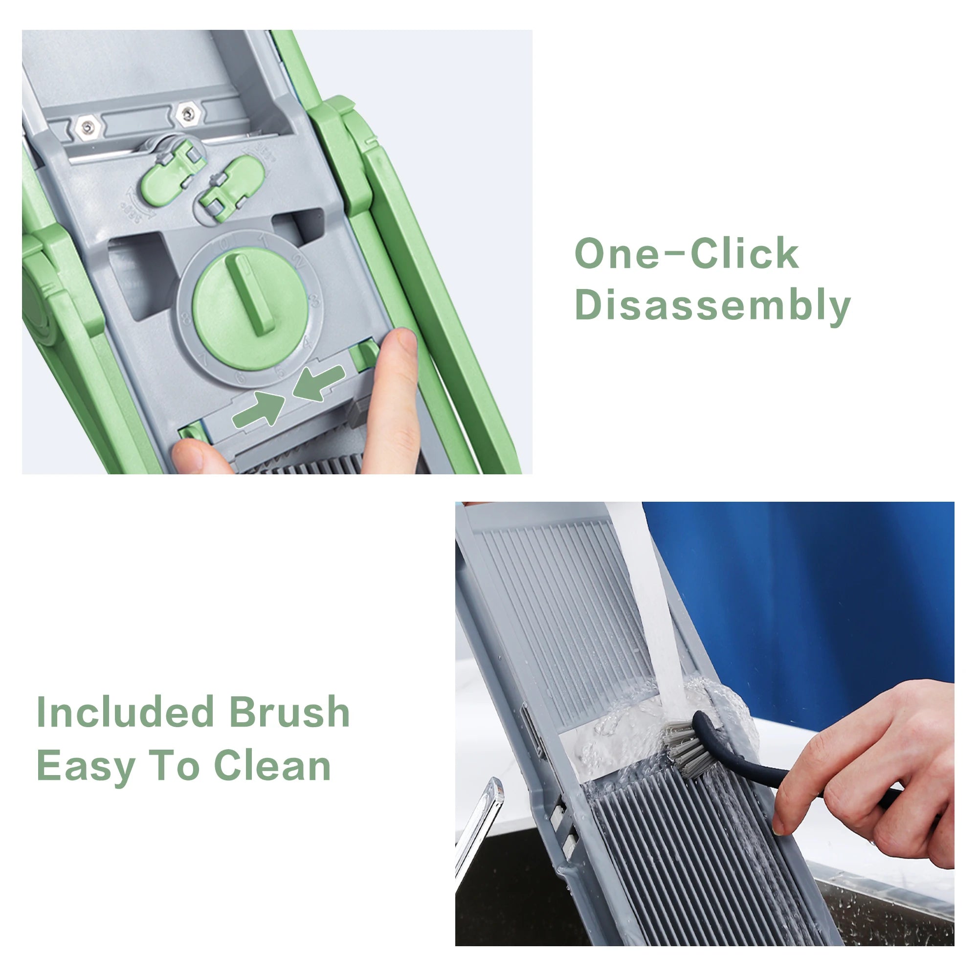 Kitchen Accessories Vegetable Grater Mandoline for Cutting Professional Vegetables Lemon Slicing Salad Chopper Kitchen Tools Solveify