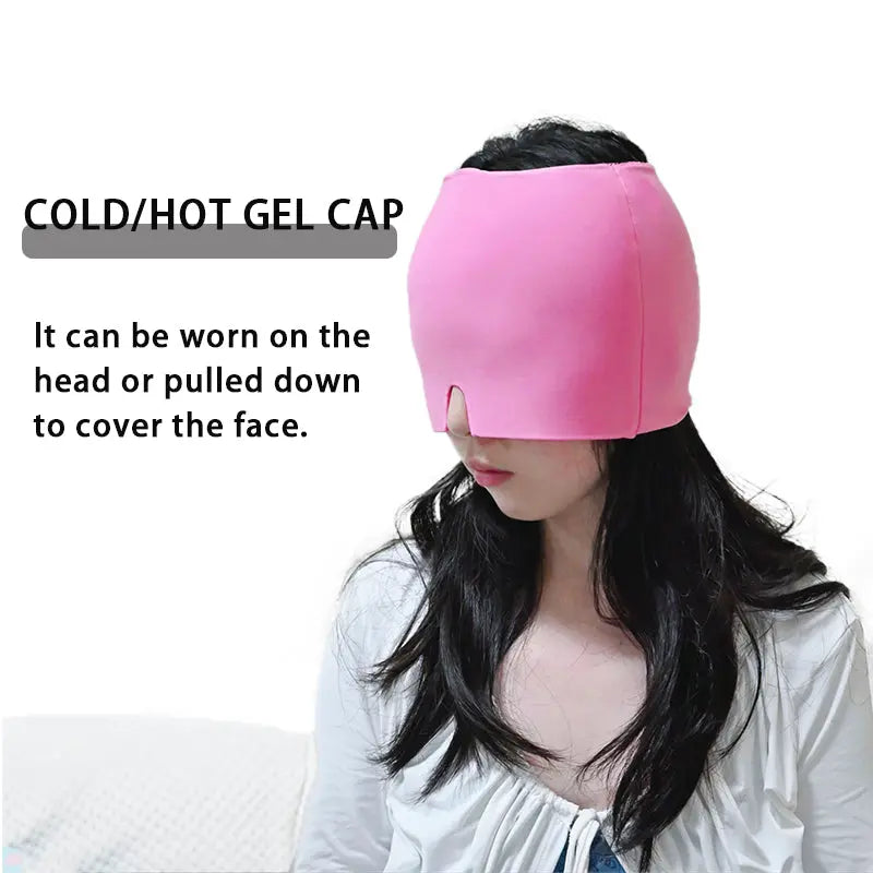 360° Cold Therapy Migraine & Stress Relief Cap Solveify
