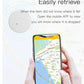 2026 GPS Bluetooth 5.0 Tracker AntiLost Device Round Pet Kids Bag Wallet Tracking Smart Finder Locator MIni Solveify