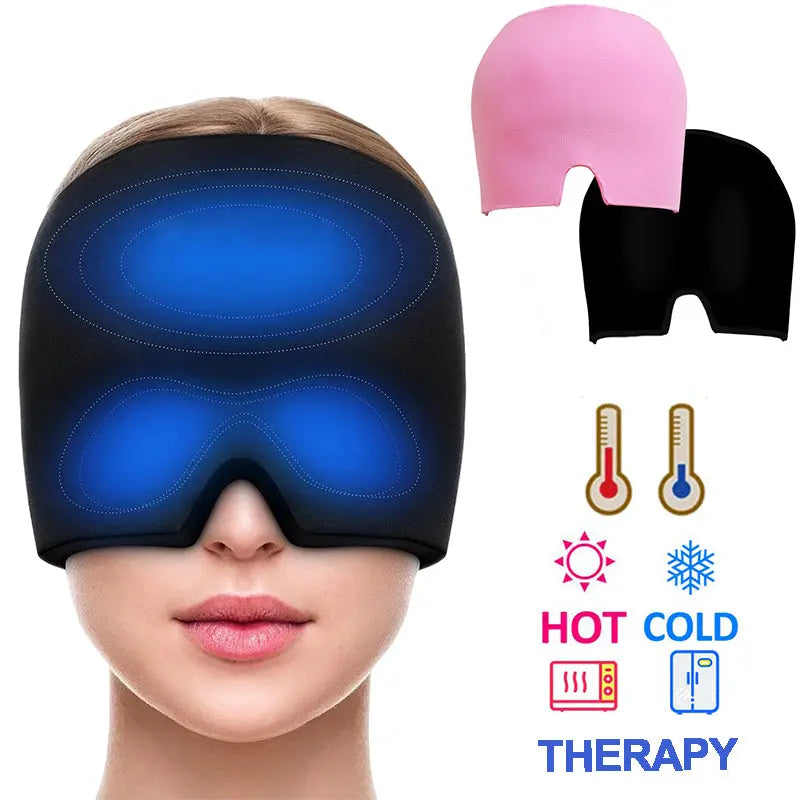 360° Cold Therapy Migraine & Stress Relief Cap Solveify