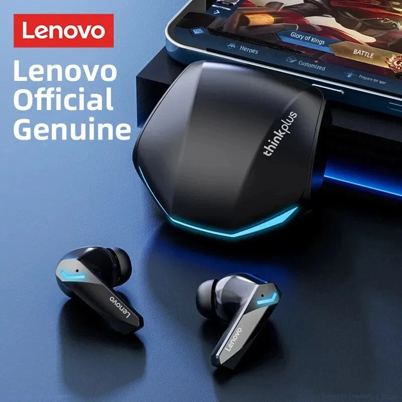 Lenovo GM2 Pro Gaming Earphones Bluetooth 5.3 Sport Headset Dual Mode HD Call Noise Reduction Earbuds with Mic Music Earphones Solveify